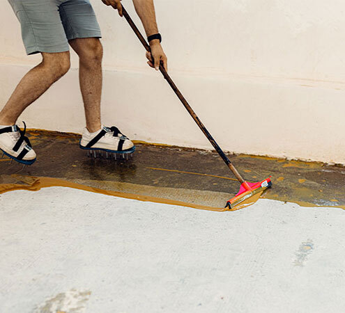 Indoor-Concrete-Coating Residential Concrete Coating